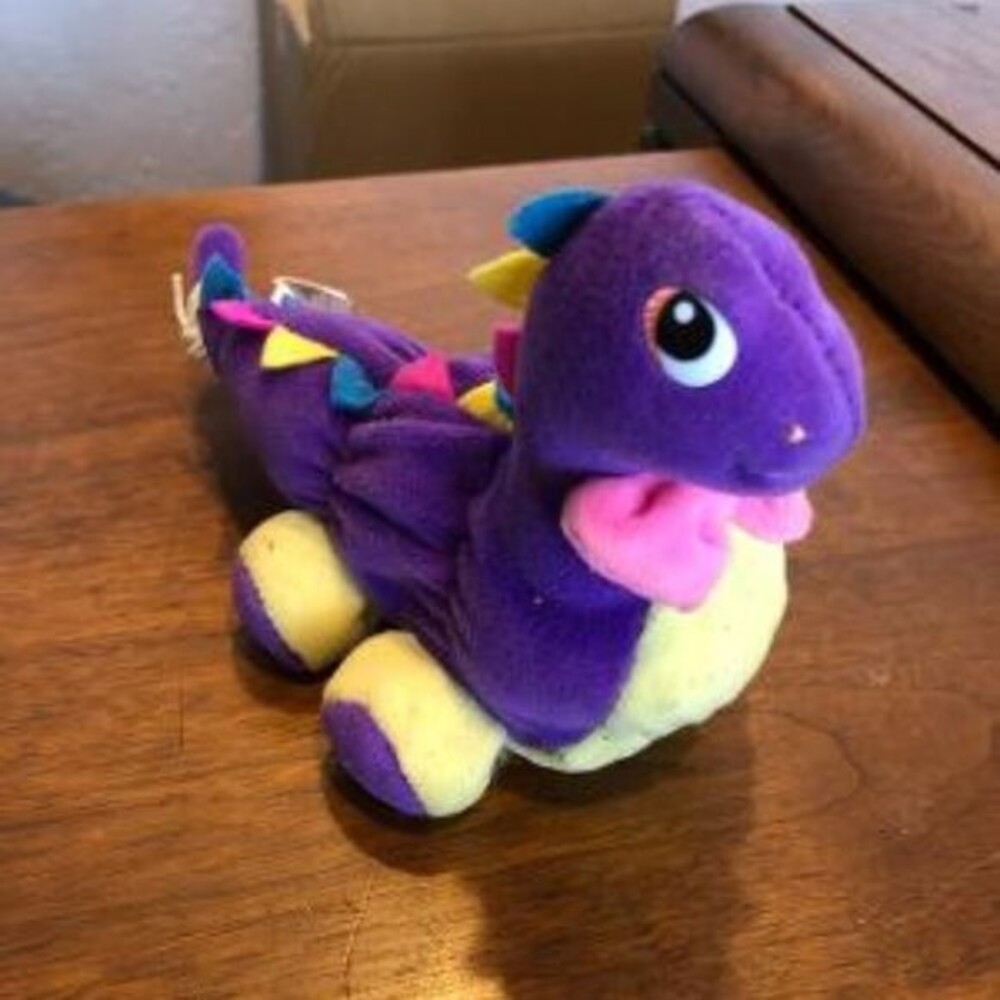 Vintage 1986 Smile Plush Dino